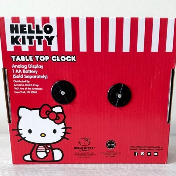 Hello Kitty TableTop Clock - Picture 2 of 4